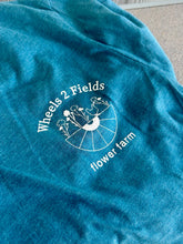 Load image into Gallery viewer, W2F Flower Farm Longer Length T-Shirt